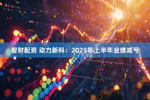 智财配资 动力新科：2025年上半年业绩减亏